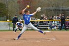 Softball vs Emerson 1  Wheaton College Softball vs Emerson in game 1 of a doubleheader. - Photo By: KEITH NORDSTROM : Wheaton, Softball